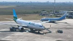 Un avión procedente de Roma hizo escala en Resistencia por la neblina