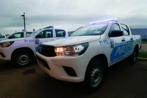 Policía dispersó a grupo que atacó con piedras en un desorden callejero