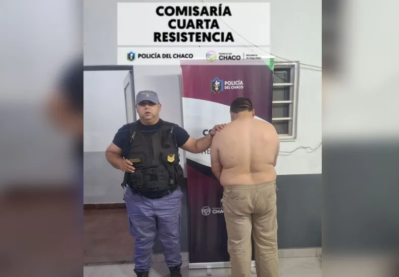 Durante la madrugada de este viernes 2 de agosto, efectivos de la Comisaría Cuarta Metropolitana intervinieron en un caso de violencia de género ocurrido en una vivienda del barrio Villa Barberán, de Resistencia.