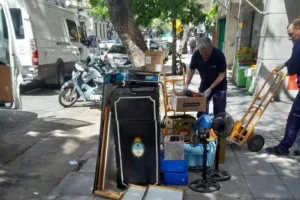 El Gobiernó Nacional desalojó «Un café con Perón»