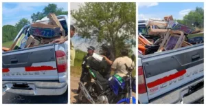 Multaron a un ciudadano por arrojar basura en la vía pública