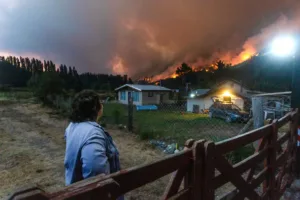 La Patagonia ante el peor incendio en 20 años